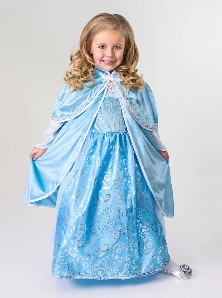 Little Adventures - Ice Princess Girls Cloak (Large - XLarge) 3 Little Adventures - Ice Princess Girls Cloak (Large - XLarge)