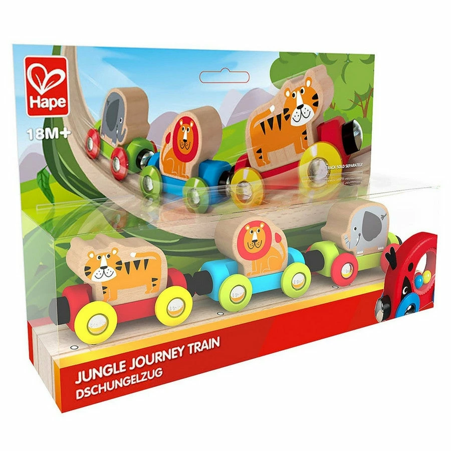 Hape - Railway Jungle Journey Train 4 Hape - Railway Jungle Journey Train - Image 2