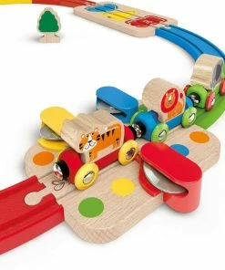 Hape - Musical Rainbow Route Railway And Station Set 8 Hape - Musical Rainbow Route Railway And Station Set -Le Toy Van Sales 474904 Hape Musical Rainbow Route Railway and Station Set 4 1024x1024