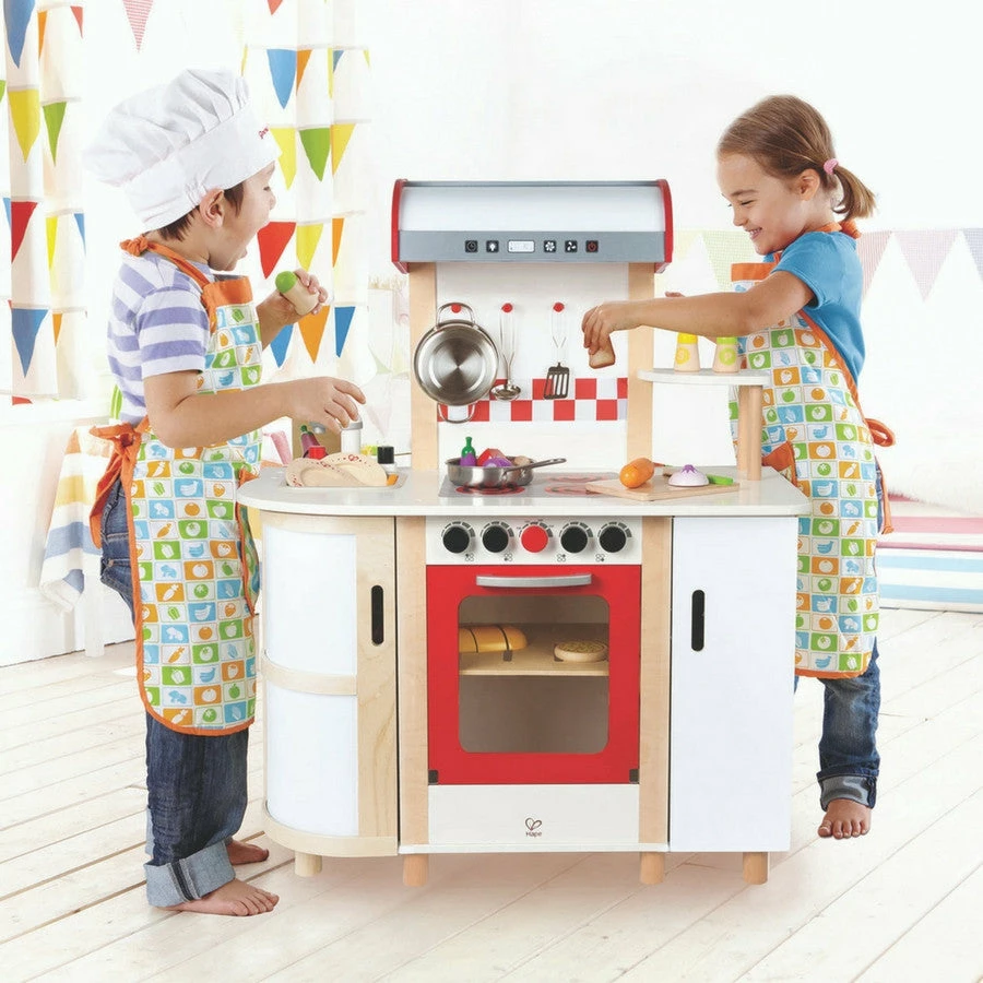 Hape - Multi Function Wooden Kitchen 3 Hape - Multi Function Wooden Kitchen