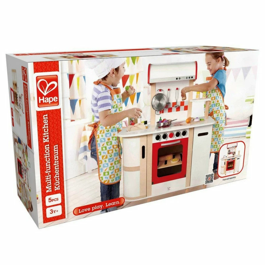 Hape - Multi Function Wooden Kitchen 6 Hape - Multi Function Wooden Kitchen - Image 4