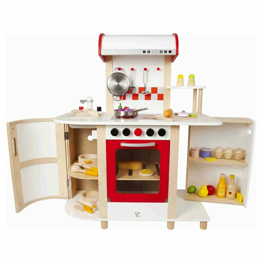 Hape - Multi Function Wooden Kitchen 4 Hape - Multi Function Wooden Kitchen - Image 2