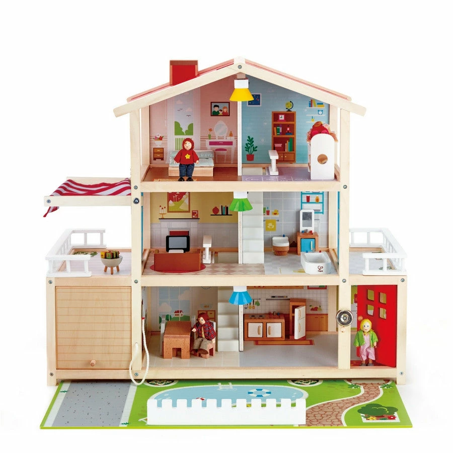 Hape - Doll Family Mansion 3 Hape - Doll Family Mansion - Image 2