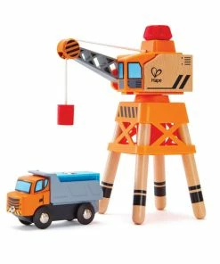 Hape - Railway Large Boom Crane