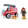 Hape - Wooden Fire Truck -Le Toy Van Sales 505584 Hape Fire Truck 1024x1024