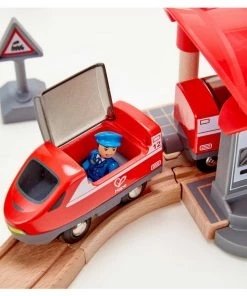Hape - Busy City Rail Set Wooden Train Set 8 Hape - Busy City Rail Set Wooden Train Set -Le Toy Van Sales 505597 Hape Busy City Rail Set Wooden Train Set 4 1024x1024