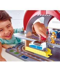 Hape - Grand City Station Train Set -Le Toy Van Sales 505634 Hape Grand City Station Train Set 2 1024x1024