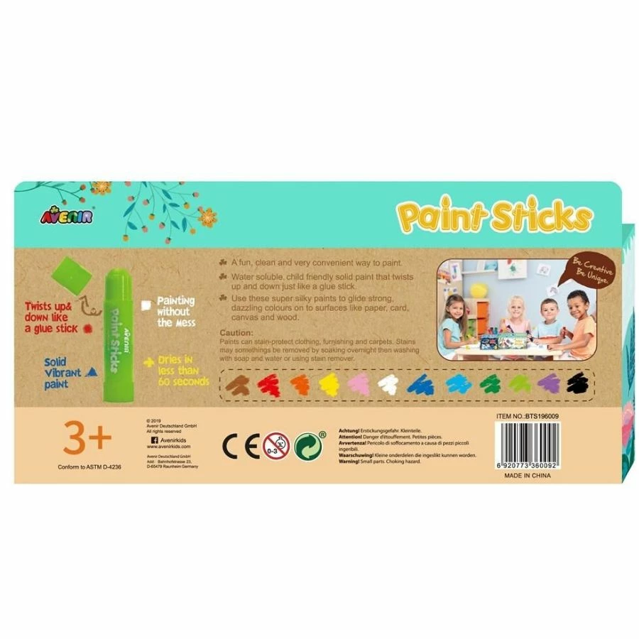 Avenir - Paint Sticks 12 Colours 4 Avenir - Paint Sticks 12 Colours - Image 2