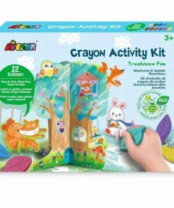 Avenir - Crayon Activity Kit Treehouse Fun