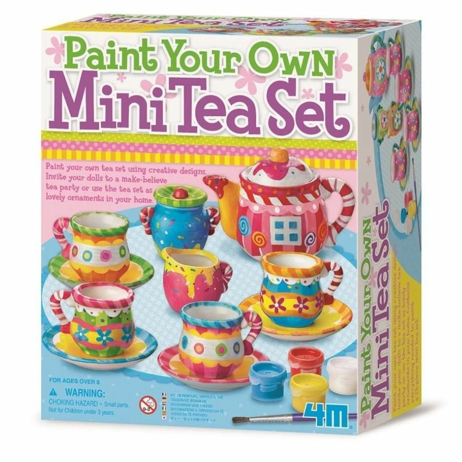 4M - Paint Your Own Mini Tea Set Craft Kit 3 4M - Paint Your Own Mini Tea Set Craft Kit