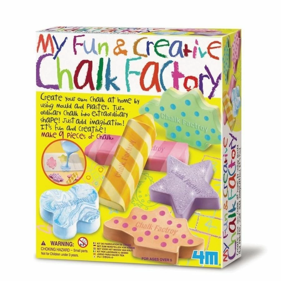 4M - Chalk Factory Craft And Science Kit 3 4M - Chalk Factory Craft And Science Kit