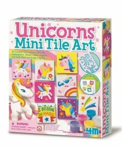 4M - Unicorn Mini Tile Art