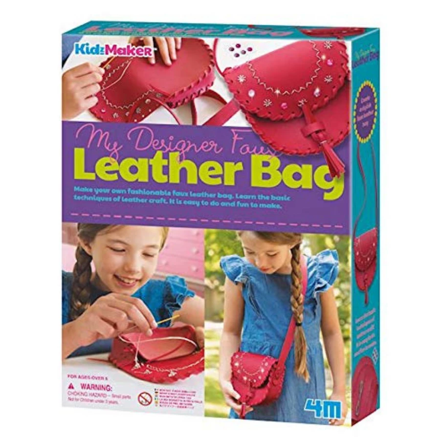 4M - KidzMaker My Designer Faux Leather Bag 3 4M - KidzMaker My Designer Faux Leather Bag