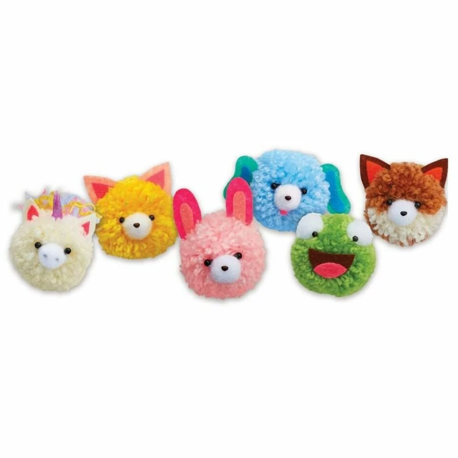 4M - KidzMaker Make Your Own Pom Pom Craft Kit 4 4M - KidzMaker Make Your Own Pom Pom Craft Kit - Image 2