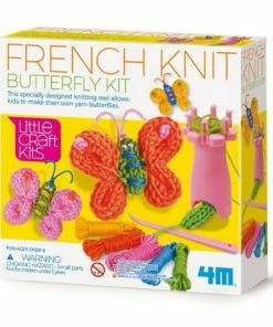 4M - Little Craft Kits: Spool Knit Butterflies Kit