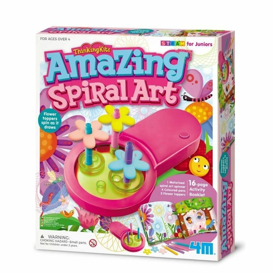 4M - ThinKing Kits: Amazing Spiral Art 3 4M - ThinKing Kits: Amazing Spiral Art