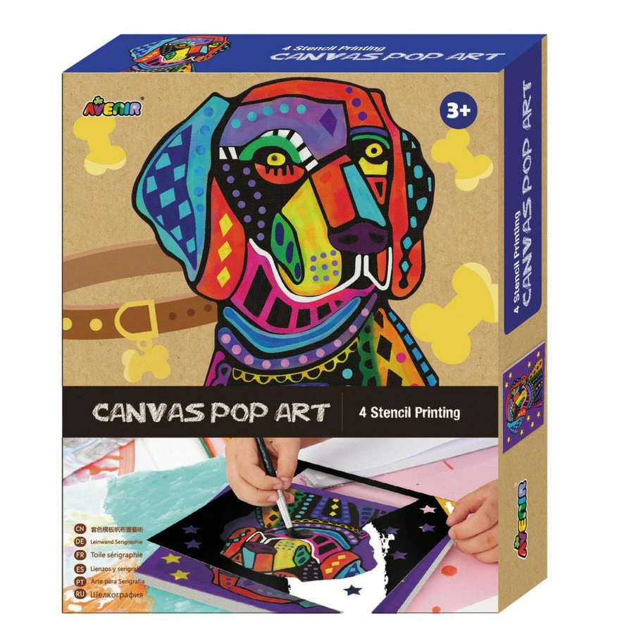 Avenir - Canvas Pop Art: Dog 3 Avenir - Canvas Pop Art: Dog