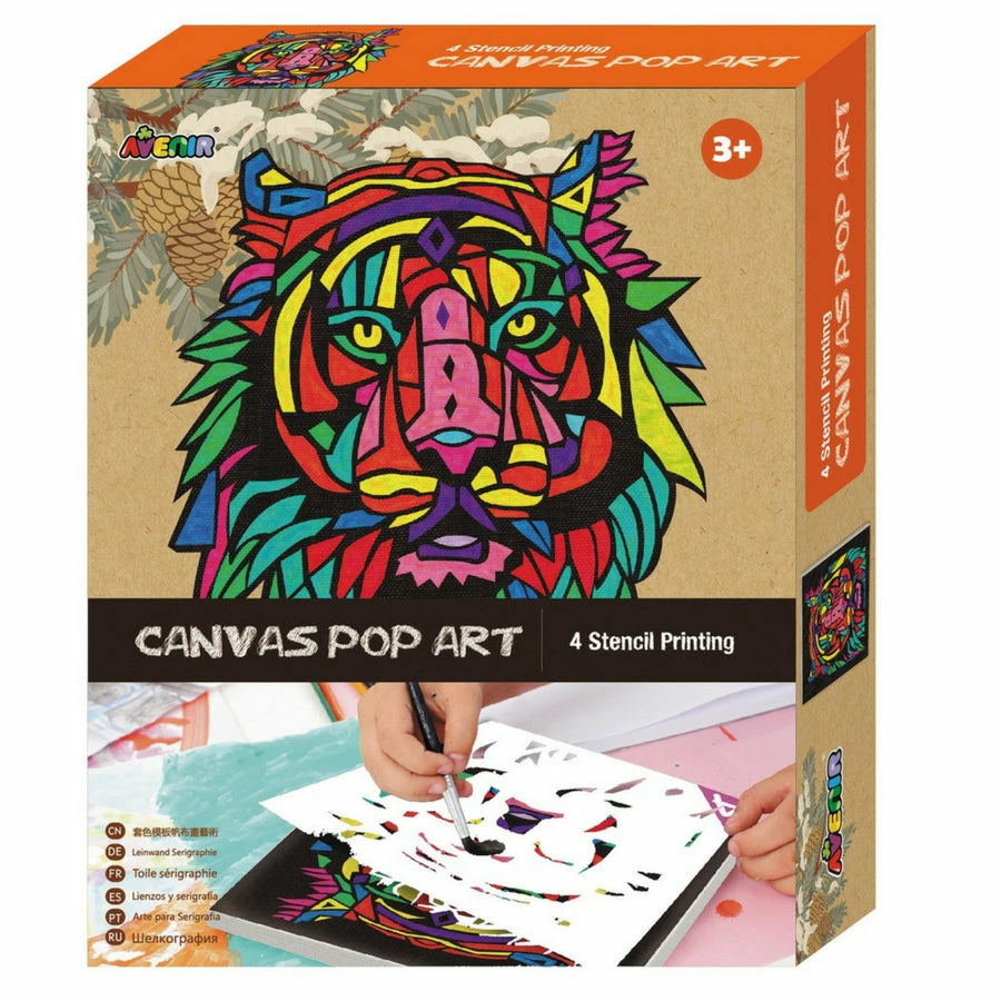 Avenir - Canvas Pop Art: Lion 3 Avenir - Canvas Pop Art: Lion