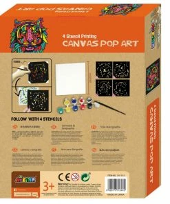 Alternative view of Avenir - Canvas Pop Art: Lion