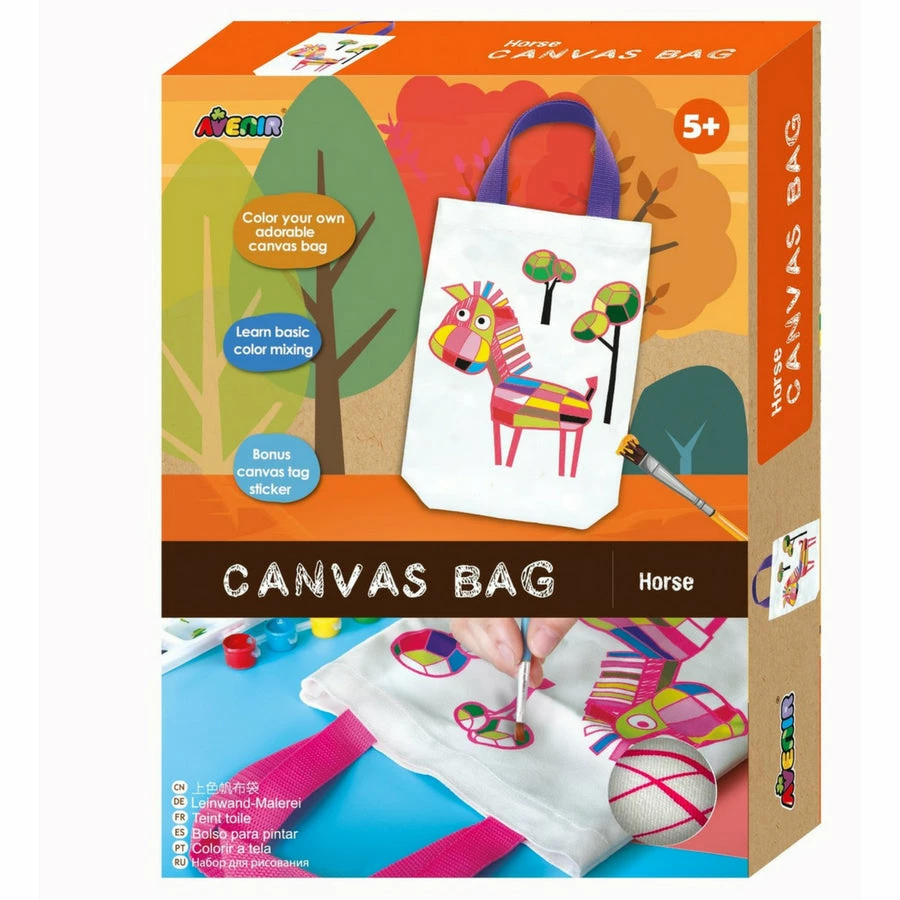 Avenir - Canvas Bag: Horse 3 Avenir - Canvas Bag: Horse