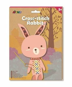 Le Toy Van Sales 28 Avenir - Cross Stitch Rabbit Design Craft Kit