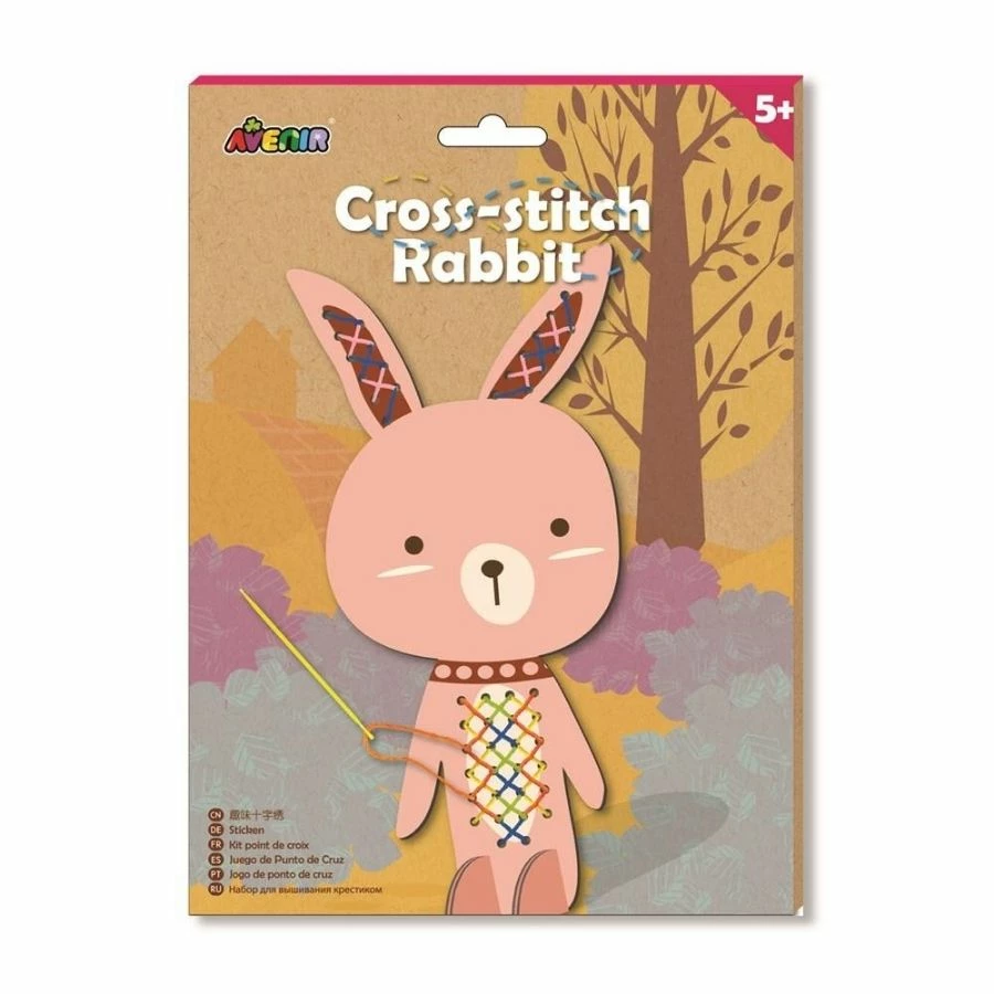 Avenir - Cross Stitch Rabbit Design Craft Kit 3 Avenir - Cross Stitch Rabbit Design Craft Kit