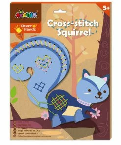 Avenir - Cross Stitch Squirrel Design