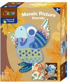 Avenir - Mosaic Picture: Parrots