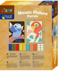 Alternative view of Avenir - Mosaic Picture: Parrots