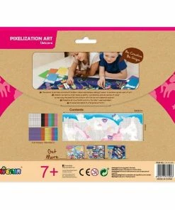 Avenir - Pixelation Art: Unicorn Sticker By Numbers -Le Toy Van Sales CH191599 AvenirPixelizationArtUnicorn 2 1024x1024