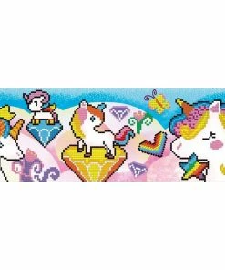 Avenir - Pixelation Art: Unicorn Sticker By Numbers -Le Toy Van Sales CH191599 AvenirPixelizationArtUnicorn 3 1024x1024