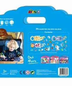 Alternative view of Avenir - Peel And Stick Space Galaxy Play Set