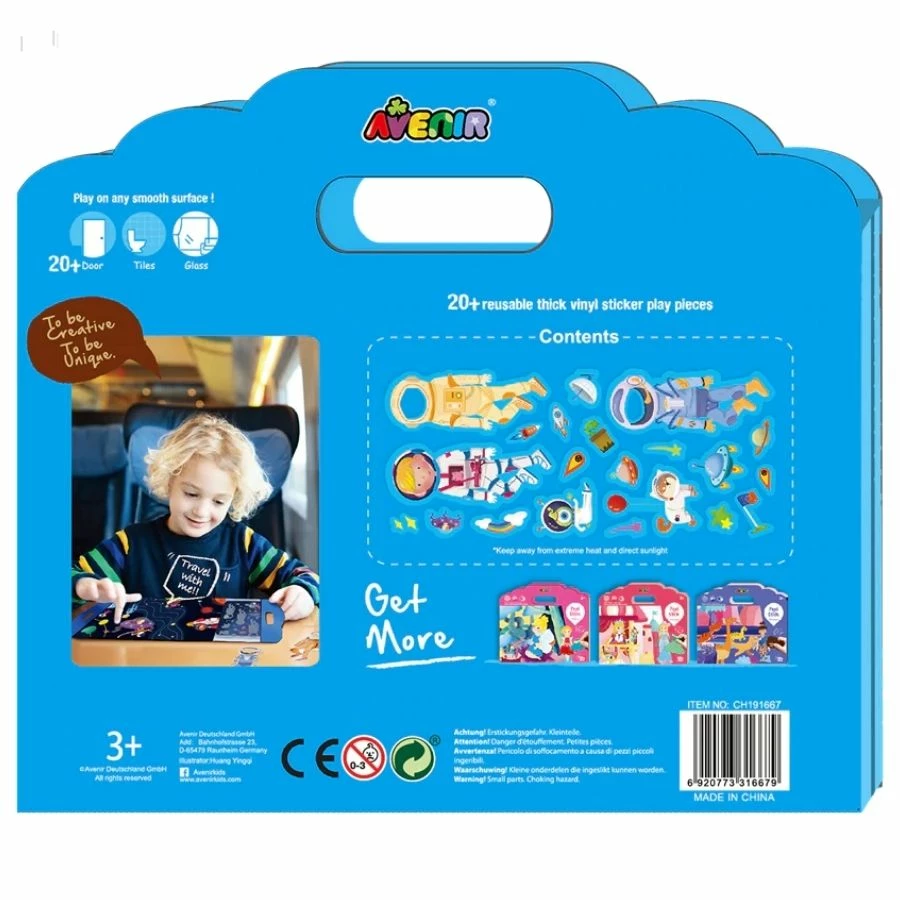 Avenir - Peel And Stick Space Galaxy Play Set 4 Avenir - Peel And Stick Space Galaxy Play Set - Image 2