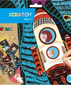 Avenir - Scratch Space Art Set