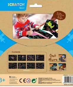 Alternative view of Avenir - Scratch Space Art Set