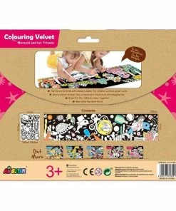 Alternative view of Avenir - Velvet Giant Colouring Poster: Mermaid