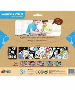 Alternative view of Avenir - Velvet Giant Colouring Poster: Space And Robots