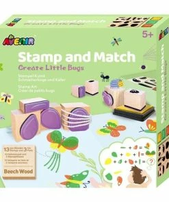 Avenir - Stamp & Match: Create Little Bugs Stamp Kit