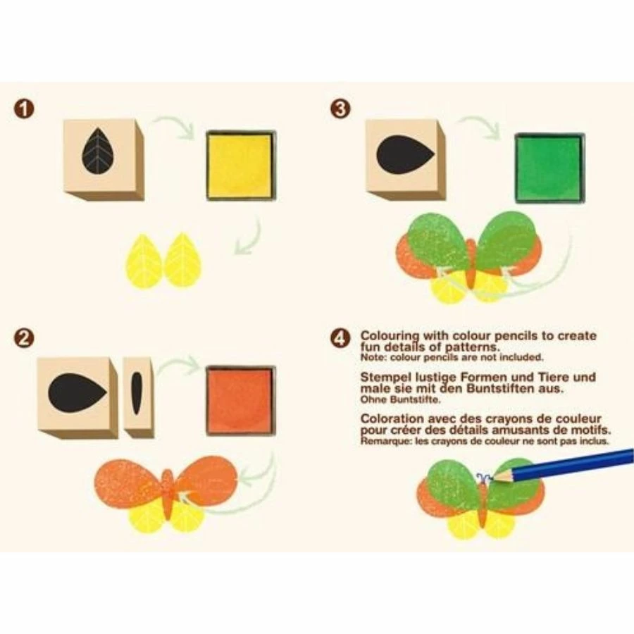 Avenir - Stamp & Match: Create Little Bugs Stamp Kit 5 Avenir - Stamp & Match: Create Little Bugs Stamp Kit - Image 3