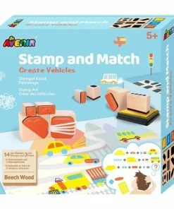 Avenir - Stamp & Match: Create Vehicles Stamp Set