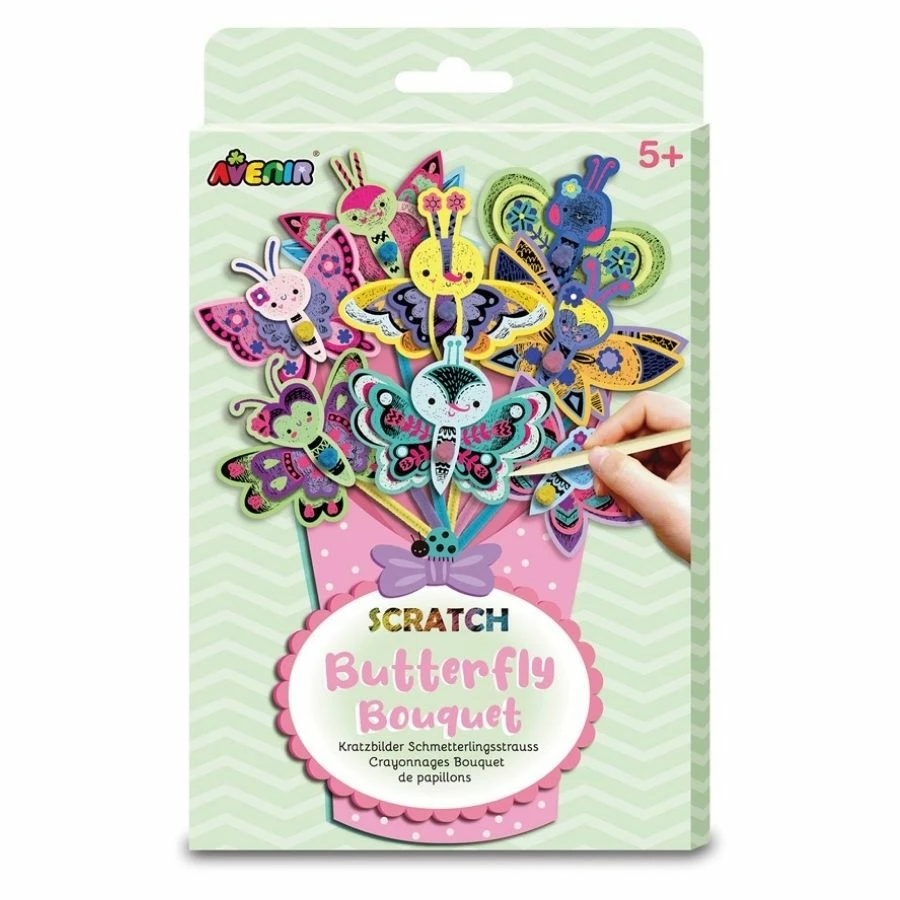 Avenir - Scratch Art: Butterfly Bouquet 3 Avenir - Scratch Art: Butterfly Bouquet