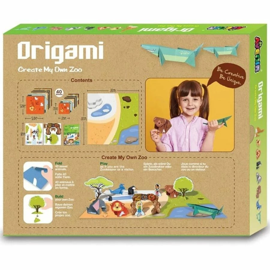 Avenir - Origami Create My Own Zoo Craft Kit 5 Avenir - Origami Create My Own Zoo Craft Kit - Image 3