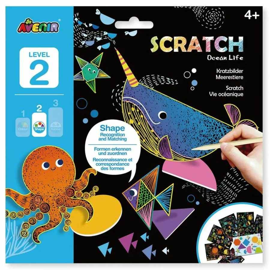 Avenir - Scratch Art Ocean Life 3 Avenir - Scratch Art Ocean Life