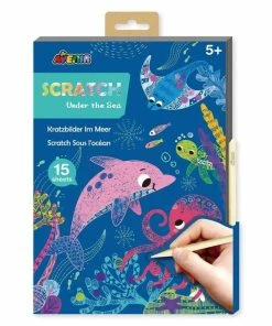 Avenir - A4 Scratch Book Under The Sea