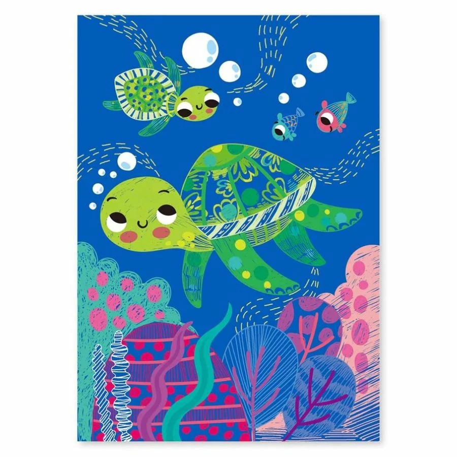 Avenir - A4 Scratch Book Under The Sea 5 Avenir - A4 Scratch Book Under The Sea - Image 3