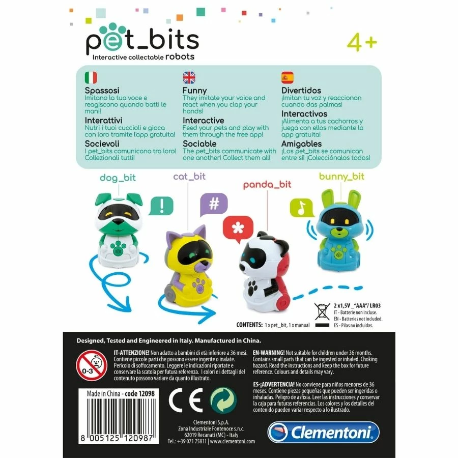 Clementoni - Pet_Bits Bunny Robot 5 Clementoni - Pet_Bits Bunny Robot - Image 3