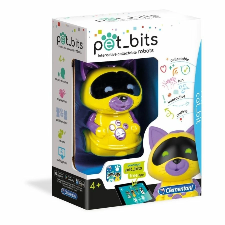 Clementoni - Pet_Bits Cat Robot 3 Clementoni - Pet_Bits Cat Robot