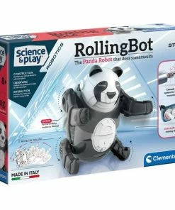 Clementoni - Science And Play: Rolling Bot Panda Robot