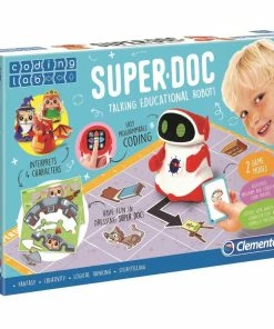 Clementoni - Coding Lab: Super Doc Talking Educational Robot
