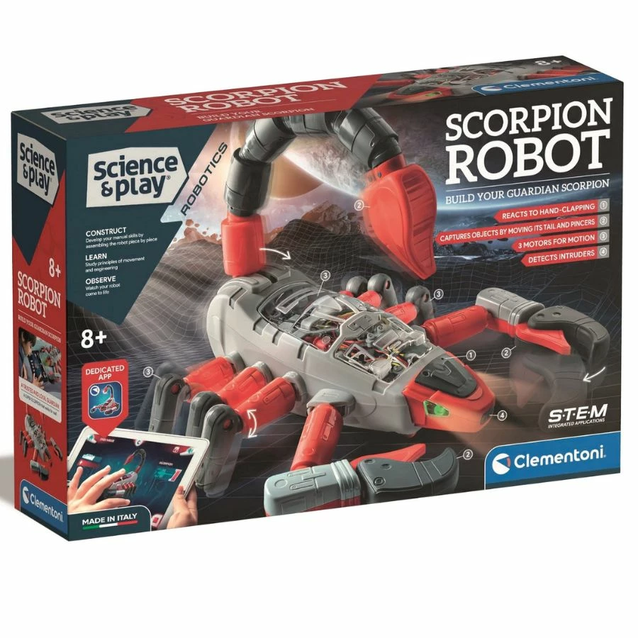 Clementoni - Science And Play Robotics: Scorpion Robot 2 Clementoni - Science And Play Robotics: Scorpion Robot